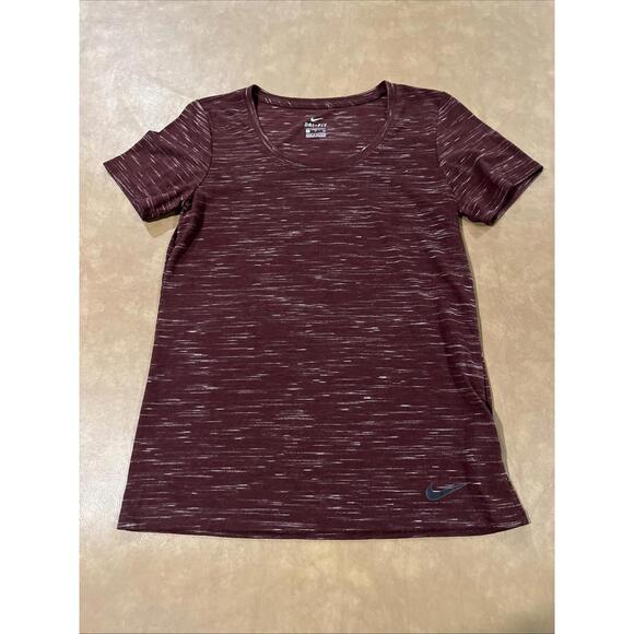 Nike Dri-Fit Shirt (Women’s Small) Maroon - Picture 1 of 3